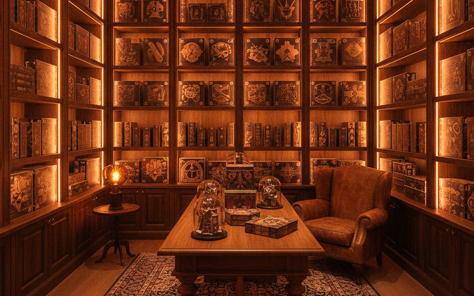 Interior of the BreezeRun premium board-game showroom